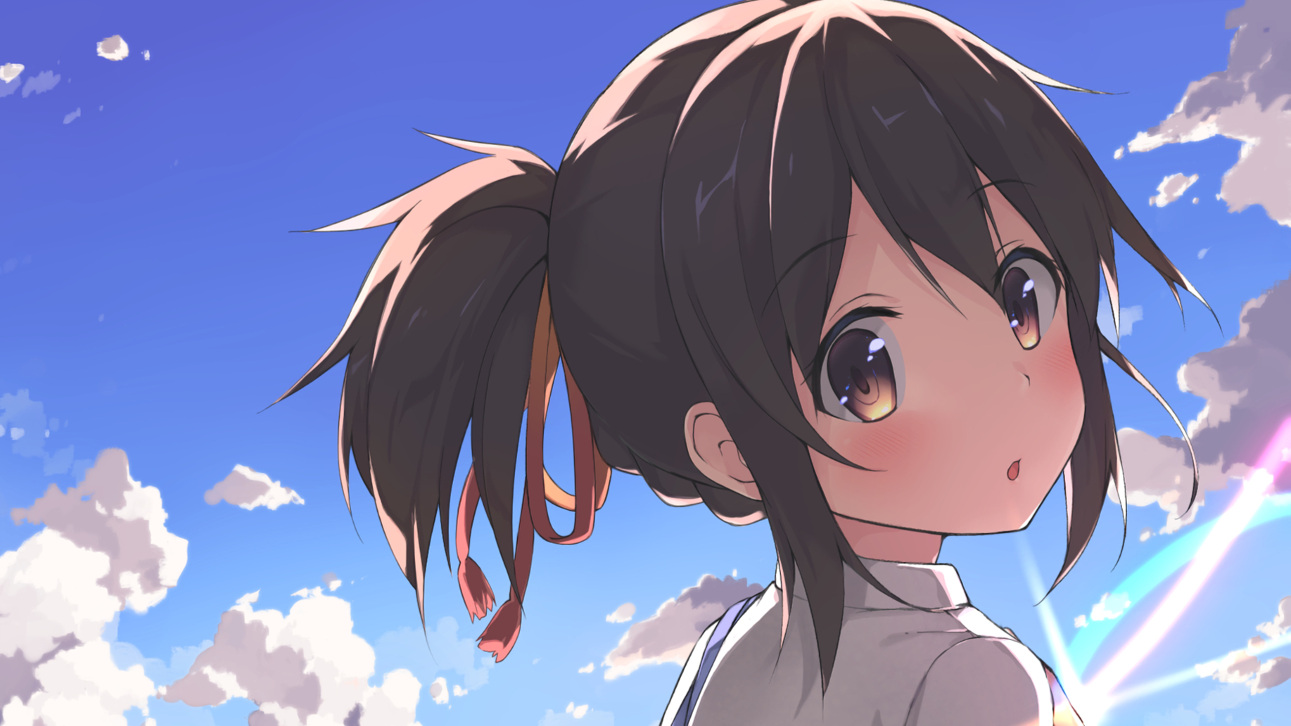 【新海诚/极致唯美/1080p 60帧】带你重温那些唯美梦幻的动漫场景(新海诚篇)